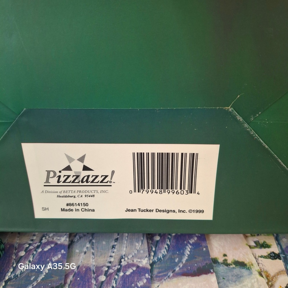 Vintage 1999 Pizzazz Jean Tucker Winter Folk Art 40 Piece Gift Bag Lot - Picture 7 of 7